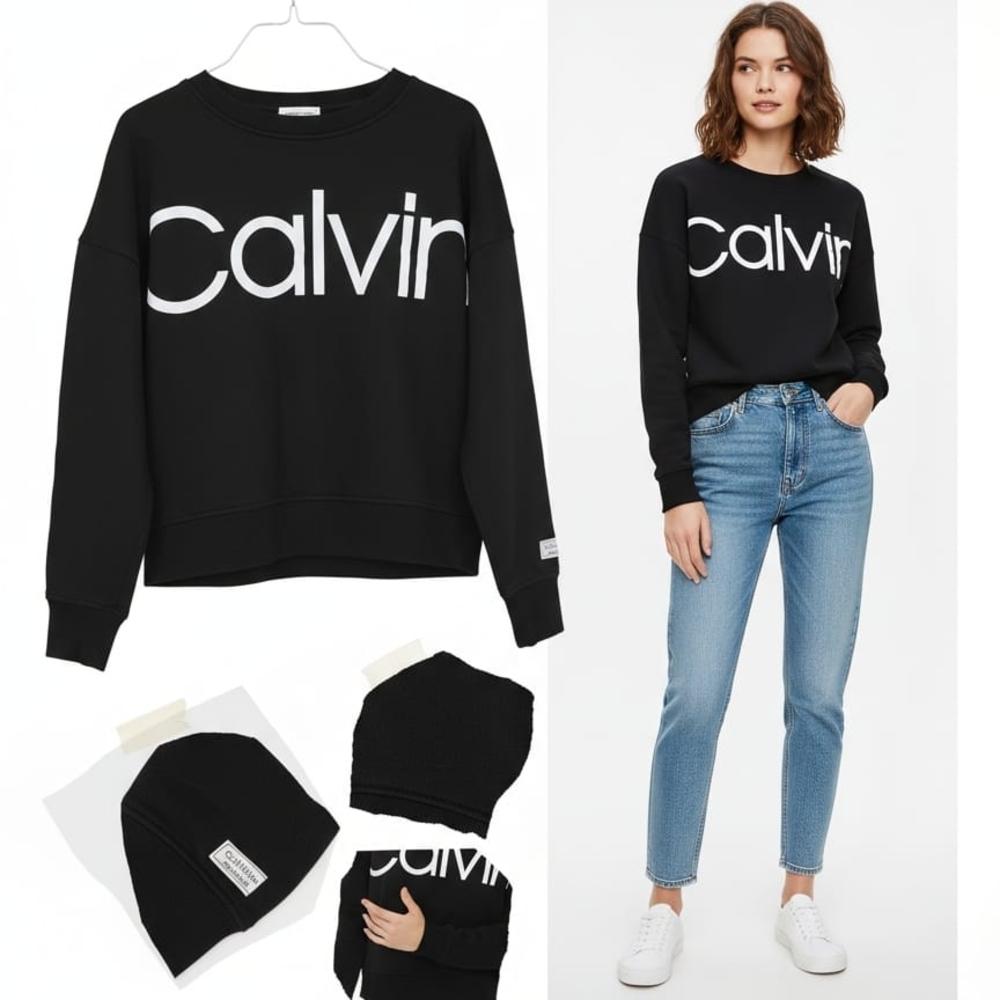 Calvin Klein Black Sweatshirt